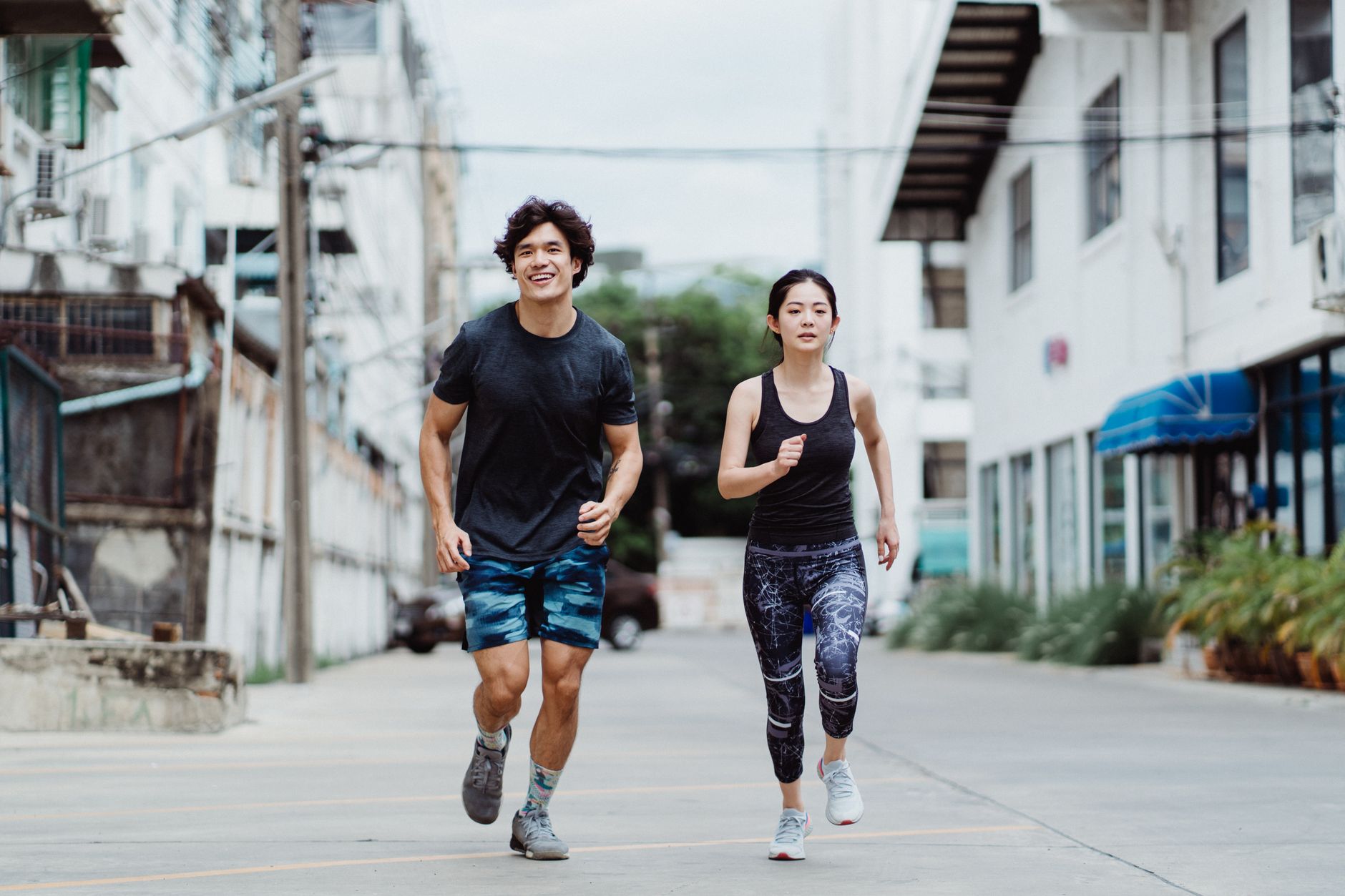 Person jogging outdoors as part of an active lifestyle for better health