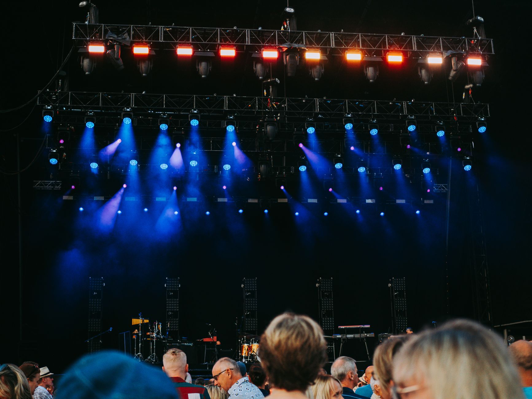 Music concert stage lighting