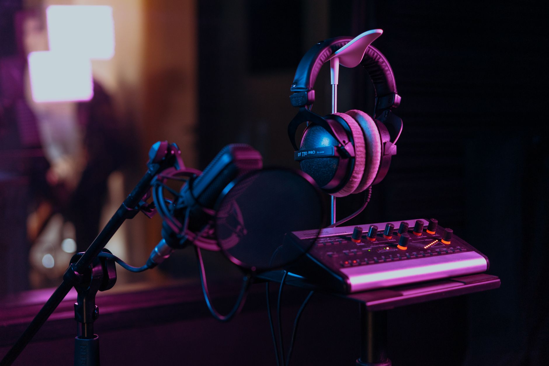 Sound recording audio equipment