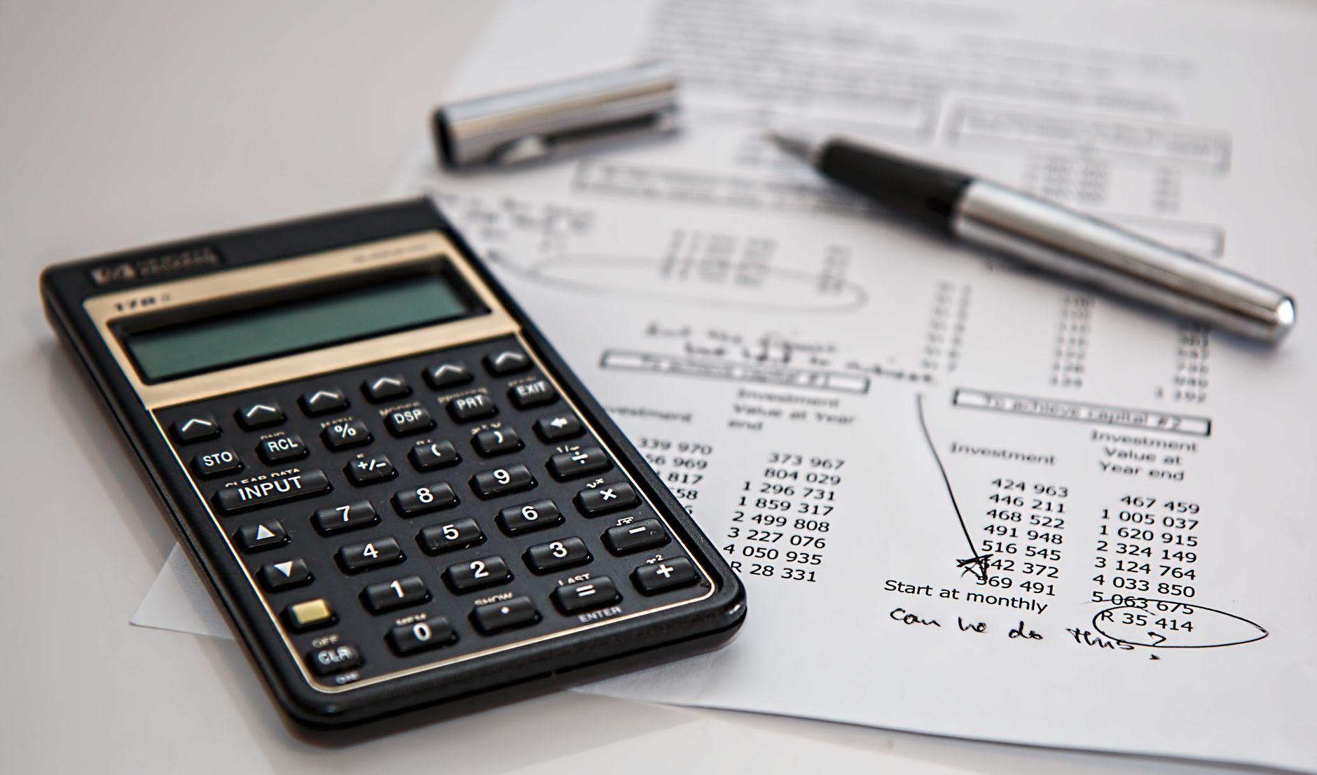 Finanzplanung Rechner