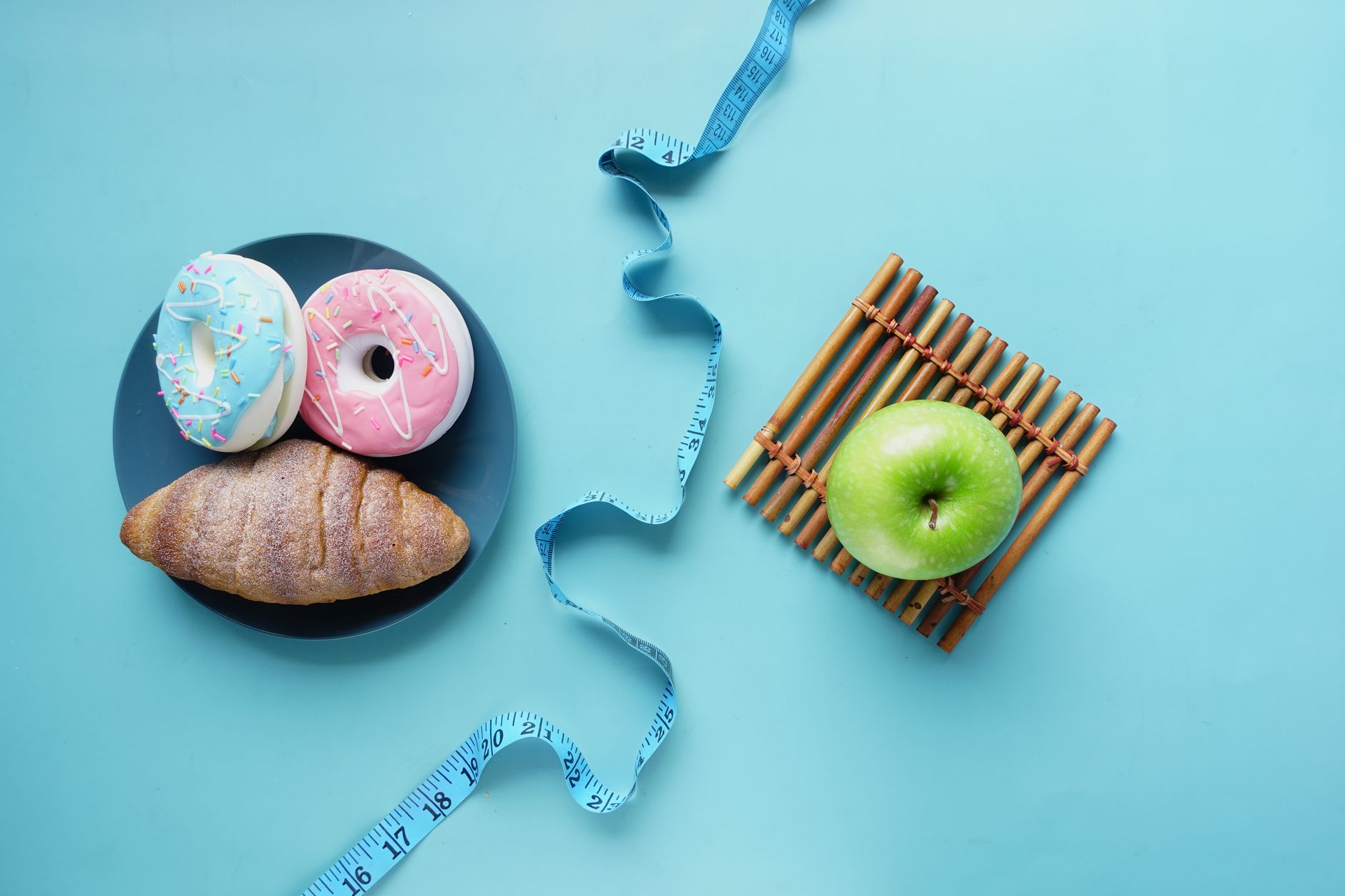 Healthy food for calorie deficit and weight loss