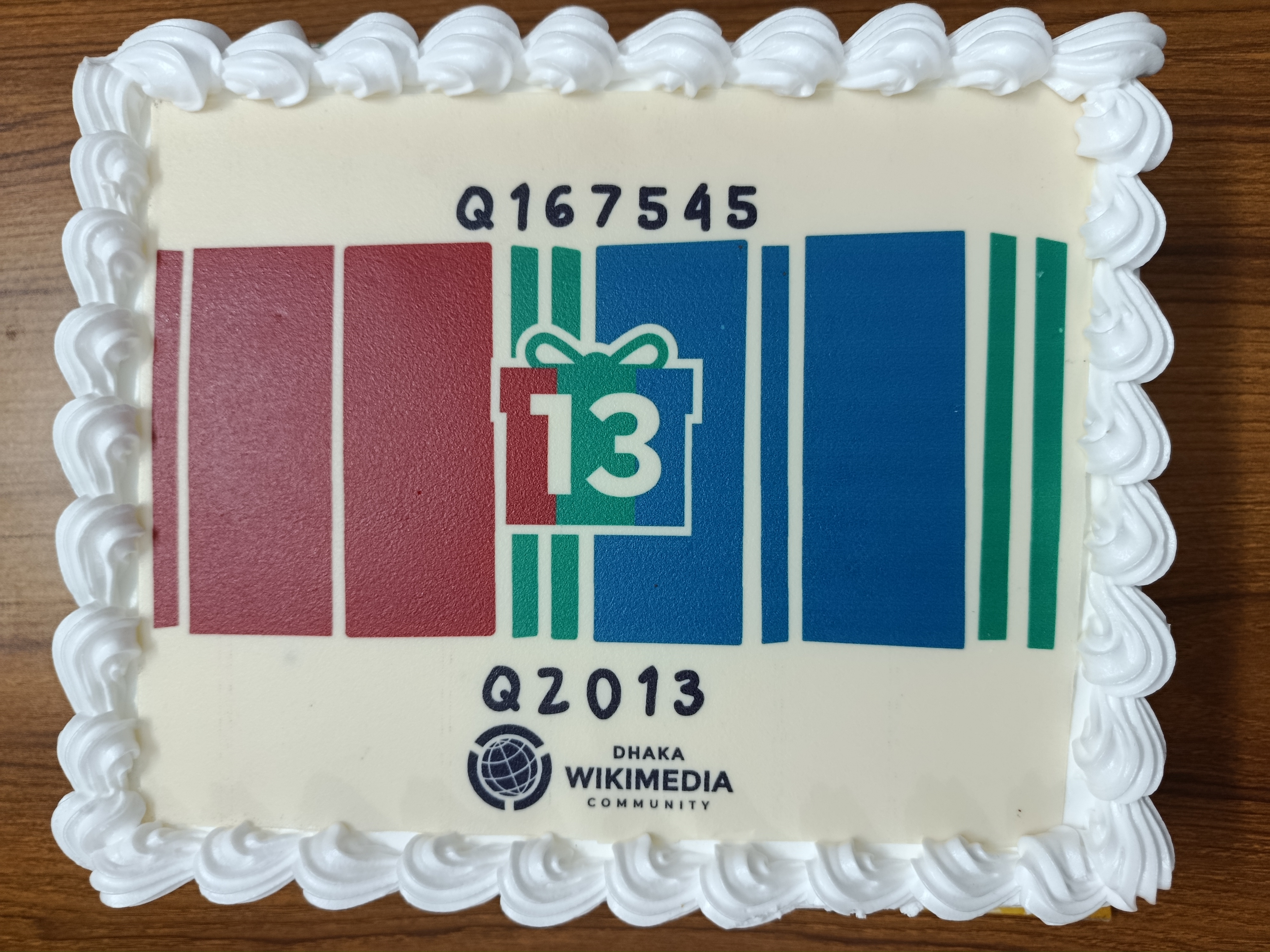 Birthday celebration cake and candles for age calculation