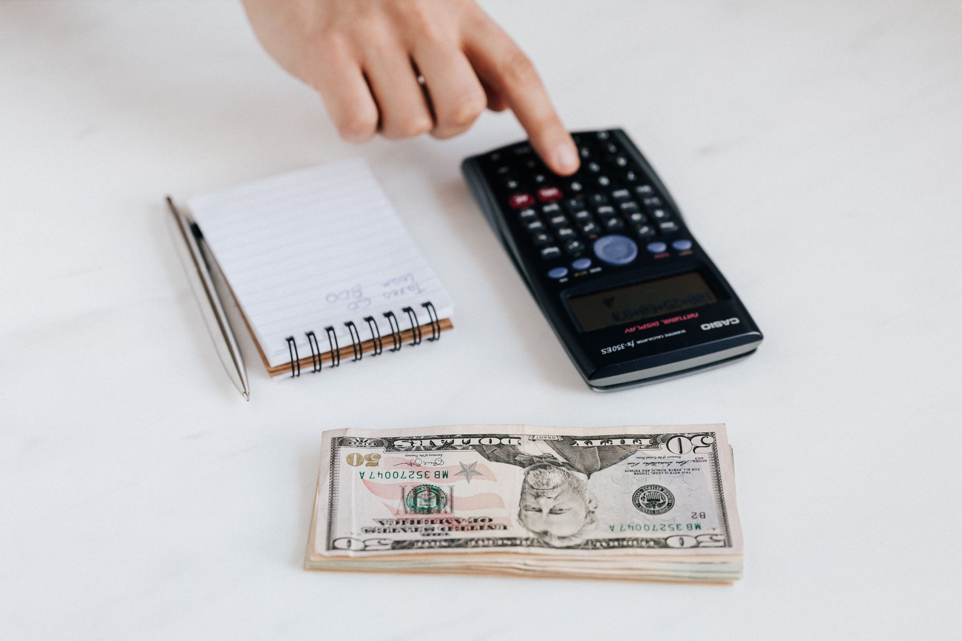 Financial planning documents showing investment strategy and portfolio allocation