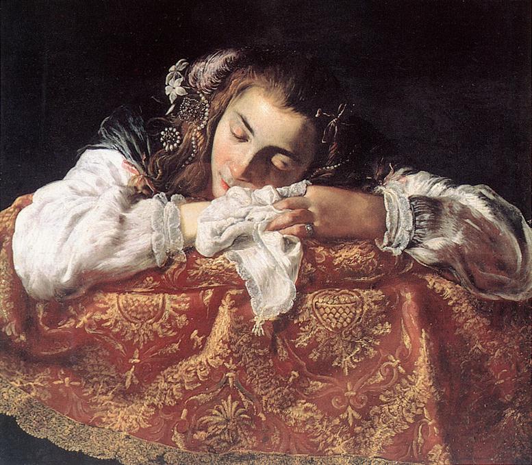 Sleeping girl — optimal sleep cycles
