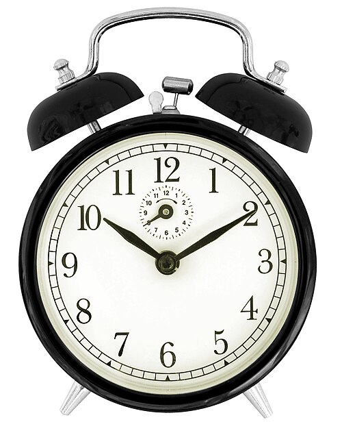 Alarm clock — wake up at the right time