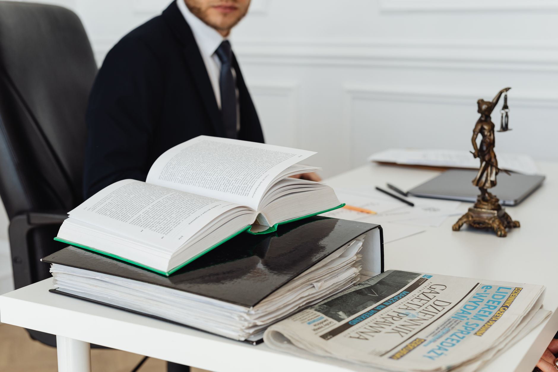Law books and a gavel representing legal notice and terms of use
